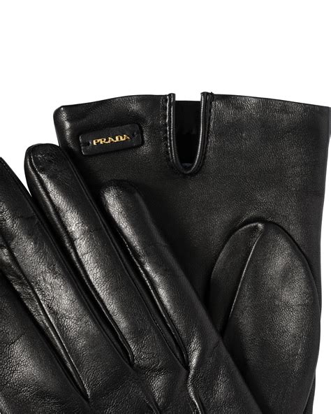 prada men gloves|prada leather gloves women's.